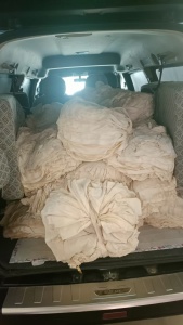 长期出售做豆汁下来的纯棉废布，纯棉布块