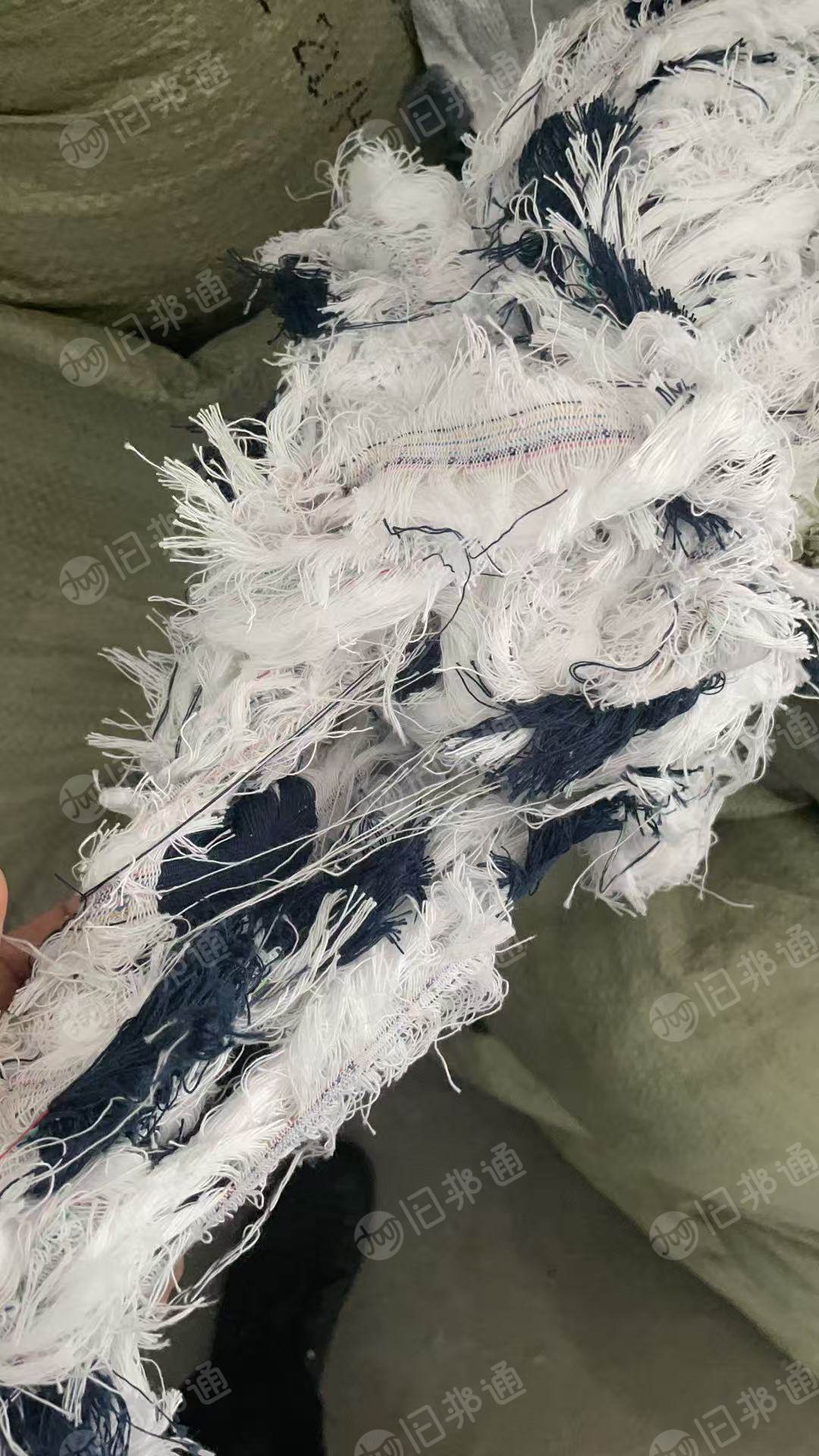 山东滨州本厂长期大量出售原白边纱，织布花边纱，原白回丝等开花料