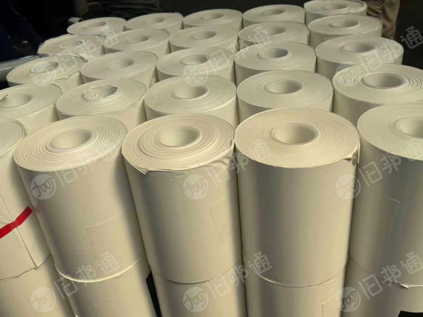 出售双塑双硅卷筒离型纸，有白色和本色