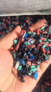 长期出售花色PC破碎料，冲击67左右