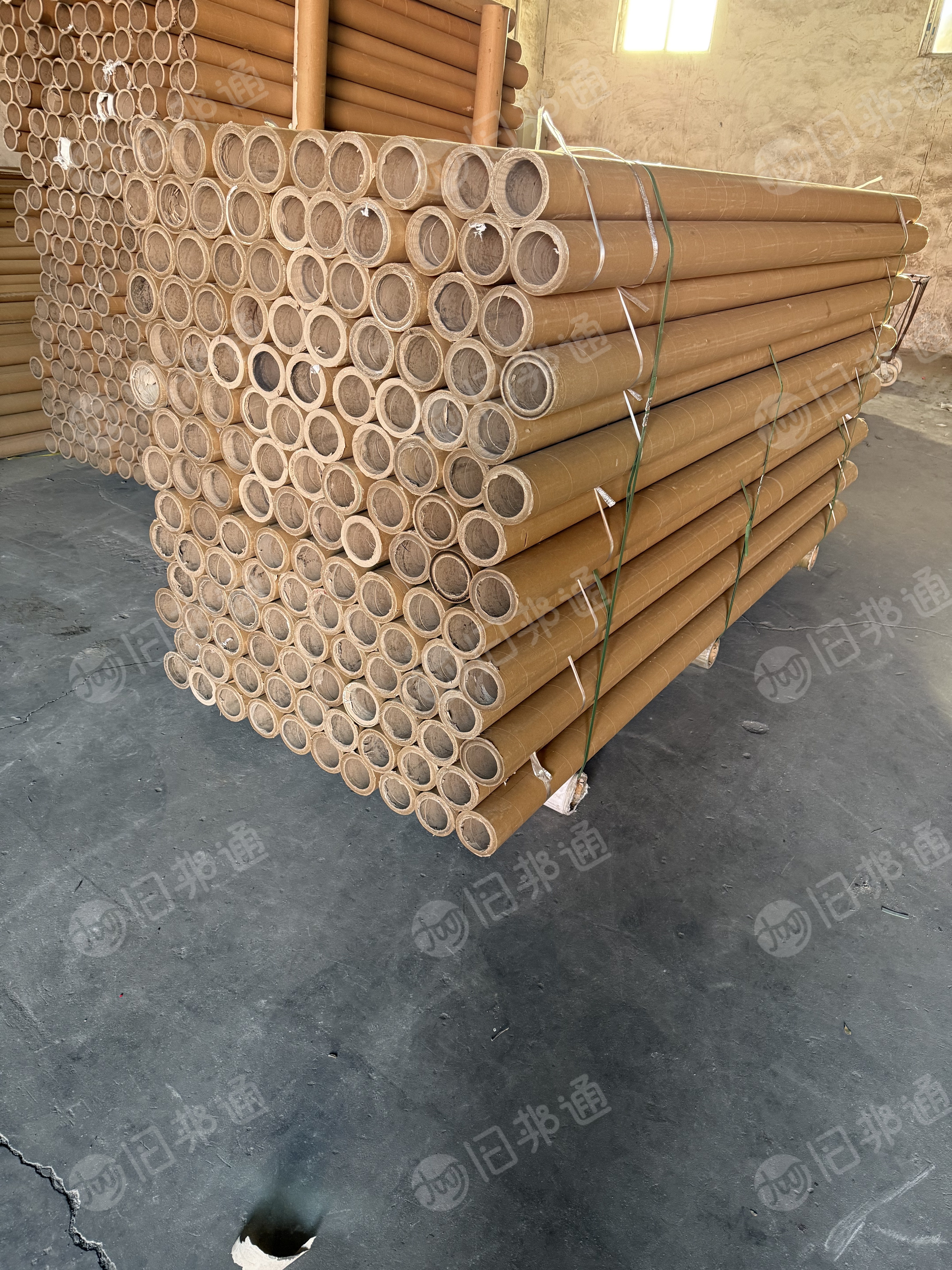 出售二手纸管，内径76毫米，壁厚15毫米，长度2.8米