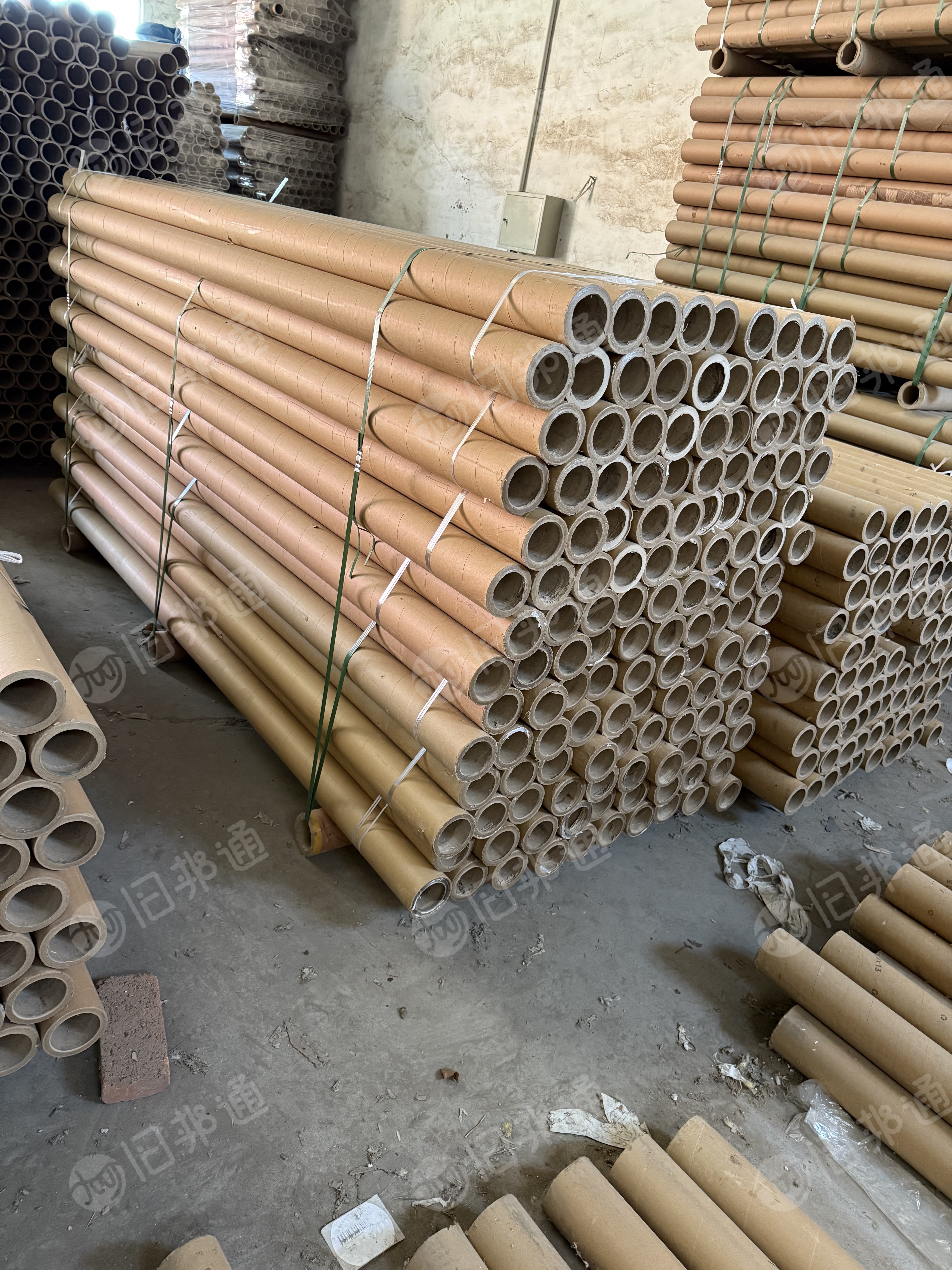 出售二手纸管，内径76毫米，壁厚15毫米，长度2.8米