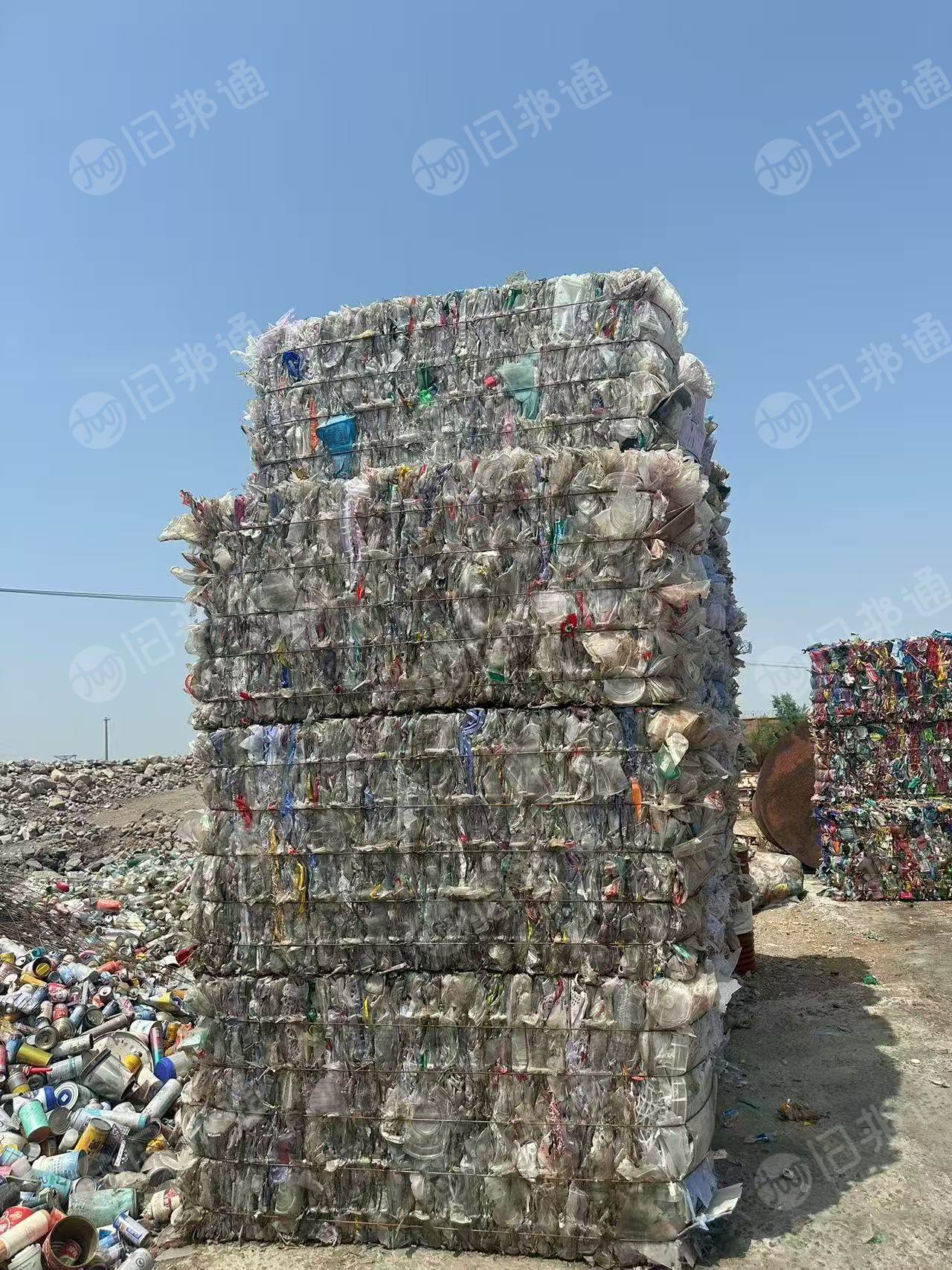 出售餐盒压块，透明丙压块料，现货9.6一车