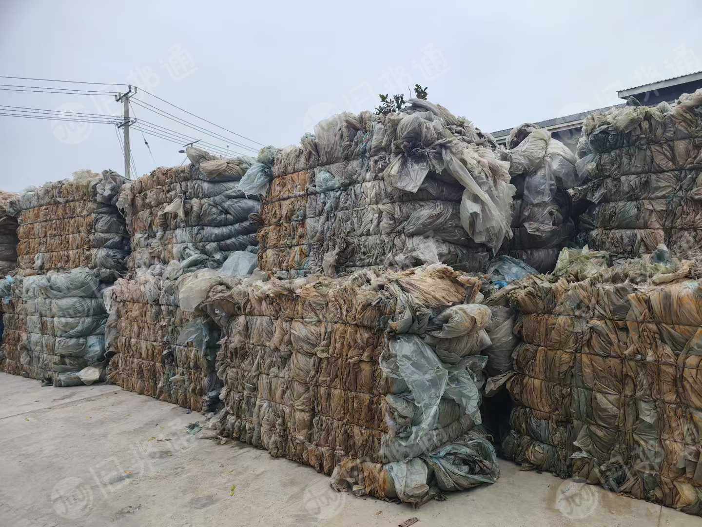 长期出售大棚膜废料