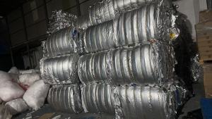 出售颗粒袋电子膜、吨包内胆混打的，含铝20左右