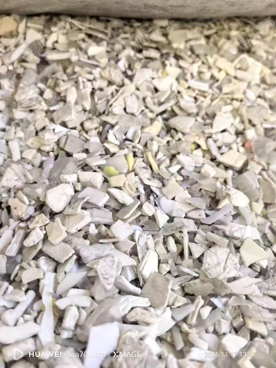 求购白色pp破碎料，要求不含灰分，月需200吨