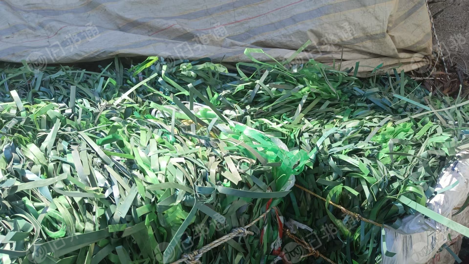 出售PET打包带毛料，现货18~20吨，干净无水