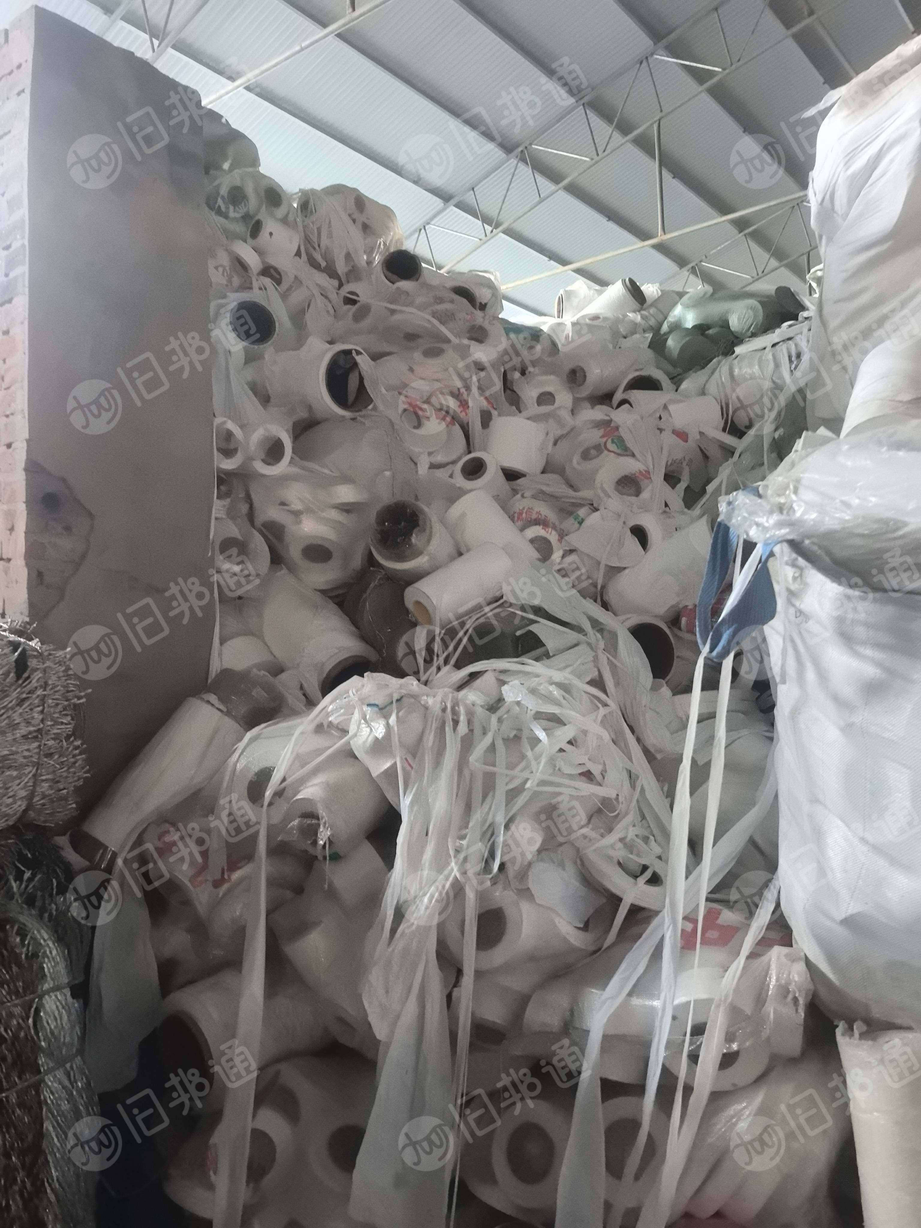 回收pet卷膜，烫金膜，电池膜打绳原料