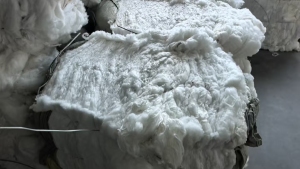 长期出售环锭纺下来的大化车肚，车肚棉，现货十五吨左右