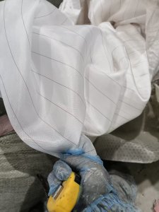 出售干净尼龙脱模布边角料，现货2吨，长期有货