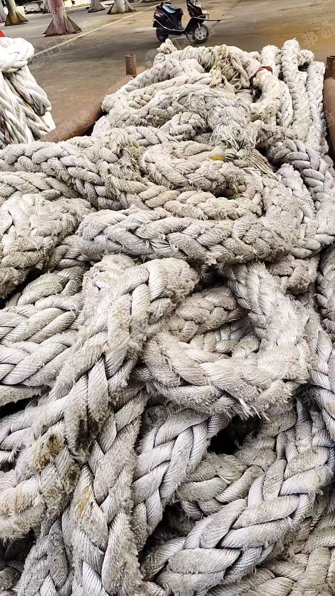 长期出售缆绳，有涤纶缆绳，尼龙缆绳，棉材质的缆绳，货在浙江舟山