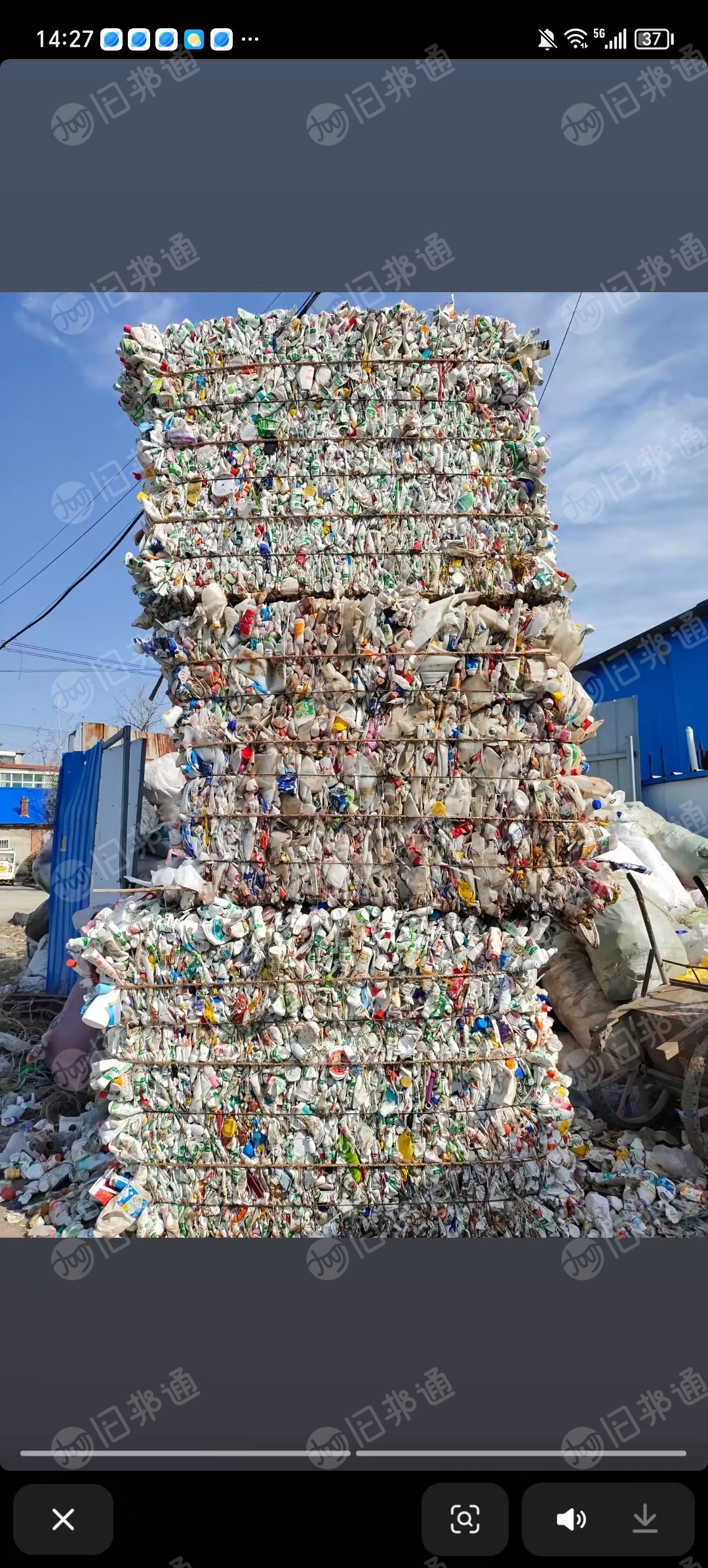 长期出售pet瓶砖，未脱标