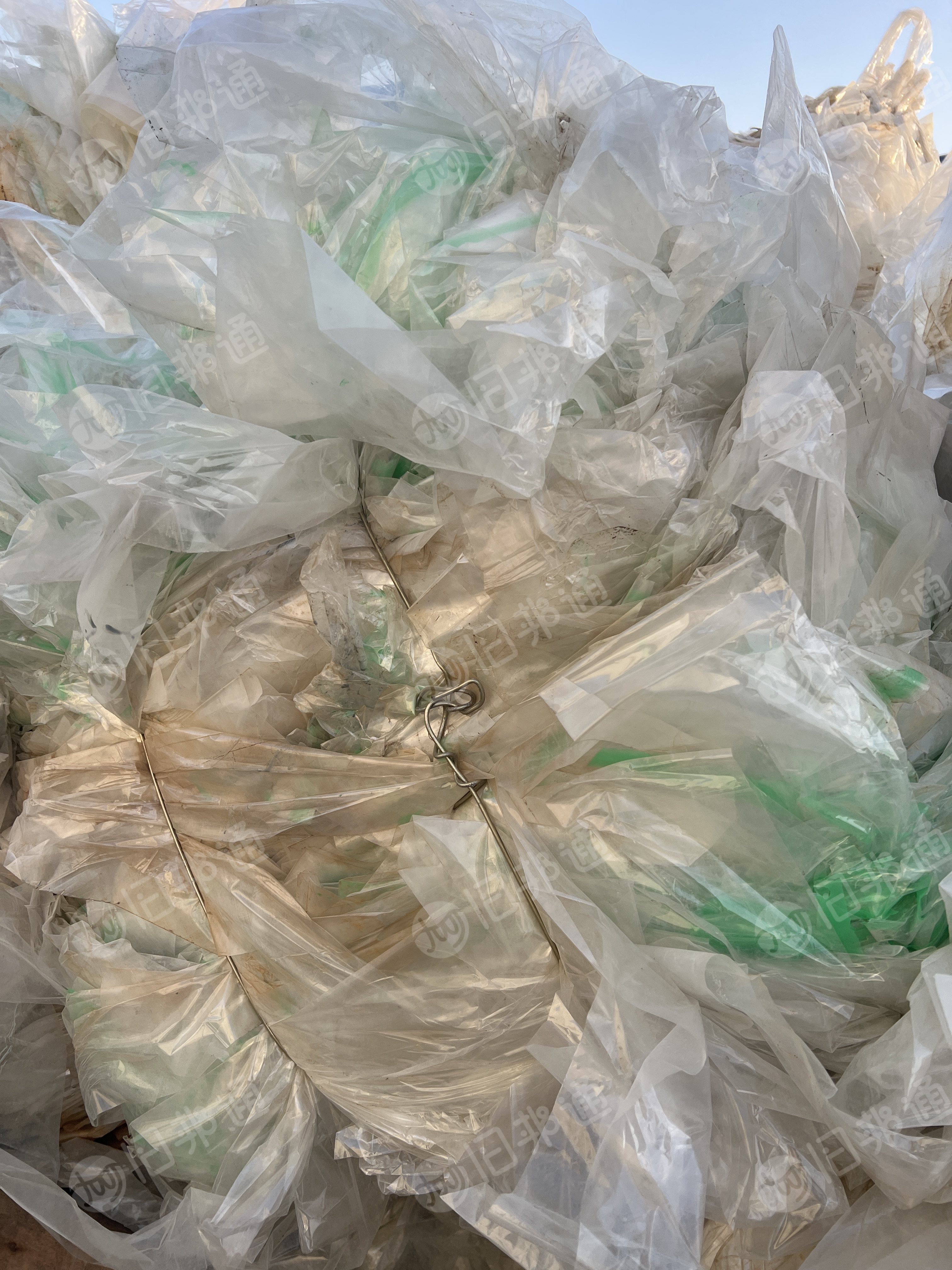 出售PET玻璃钢厂缠绕膜废料