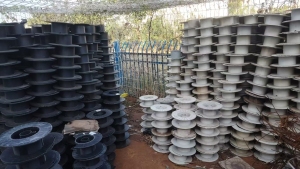 出售焊丝盘毛料，现货几吨