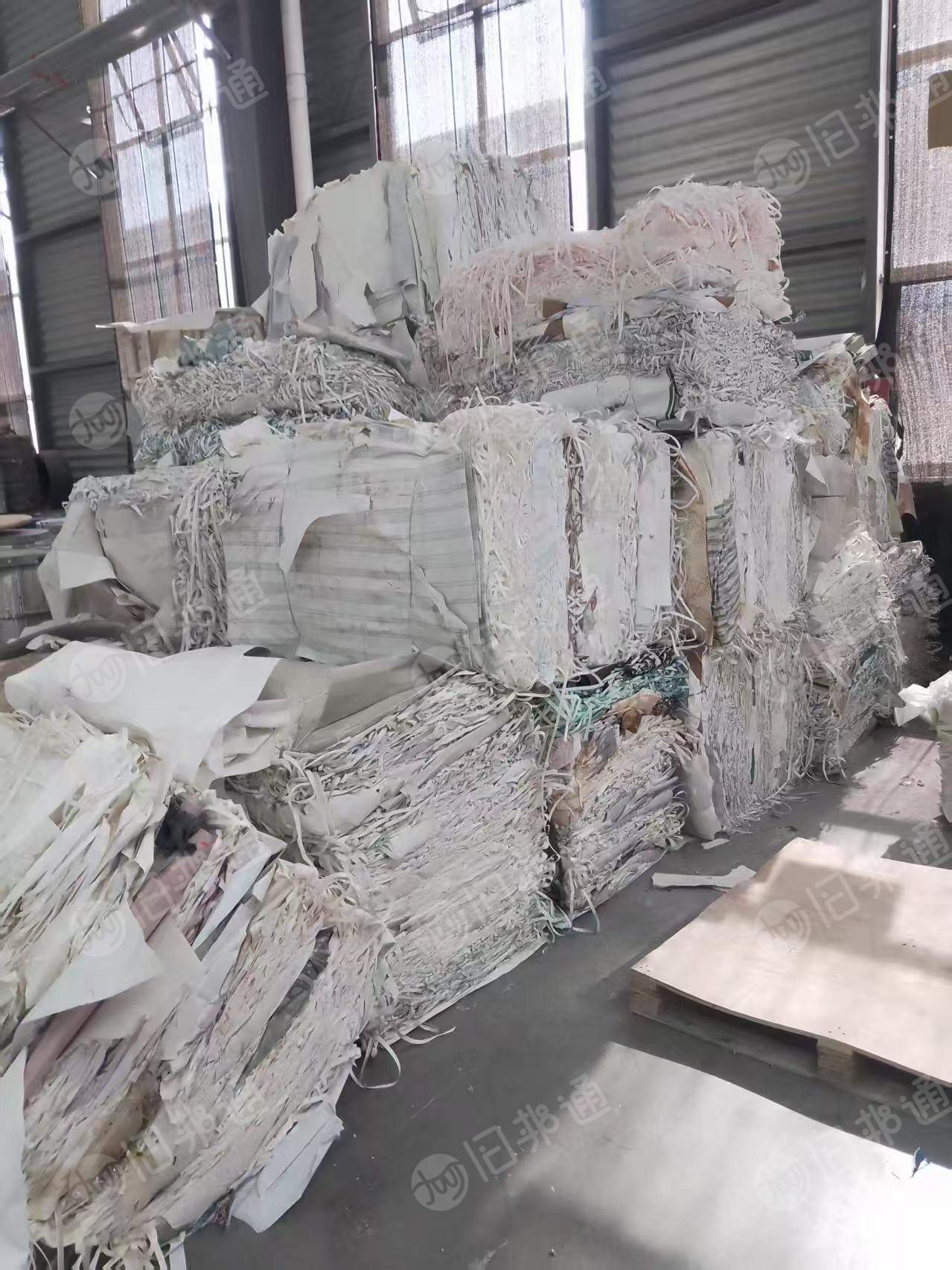 加工厂长期处理无纺壁纸边角料