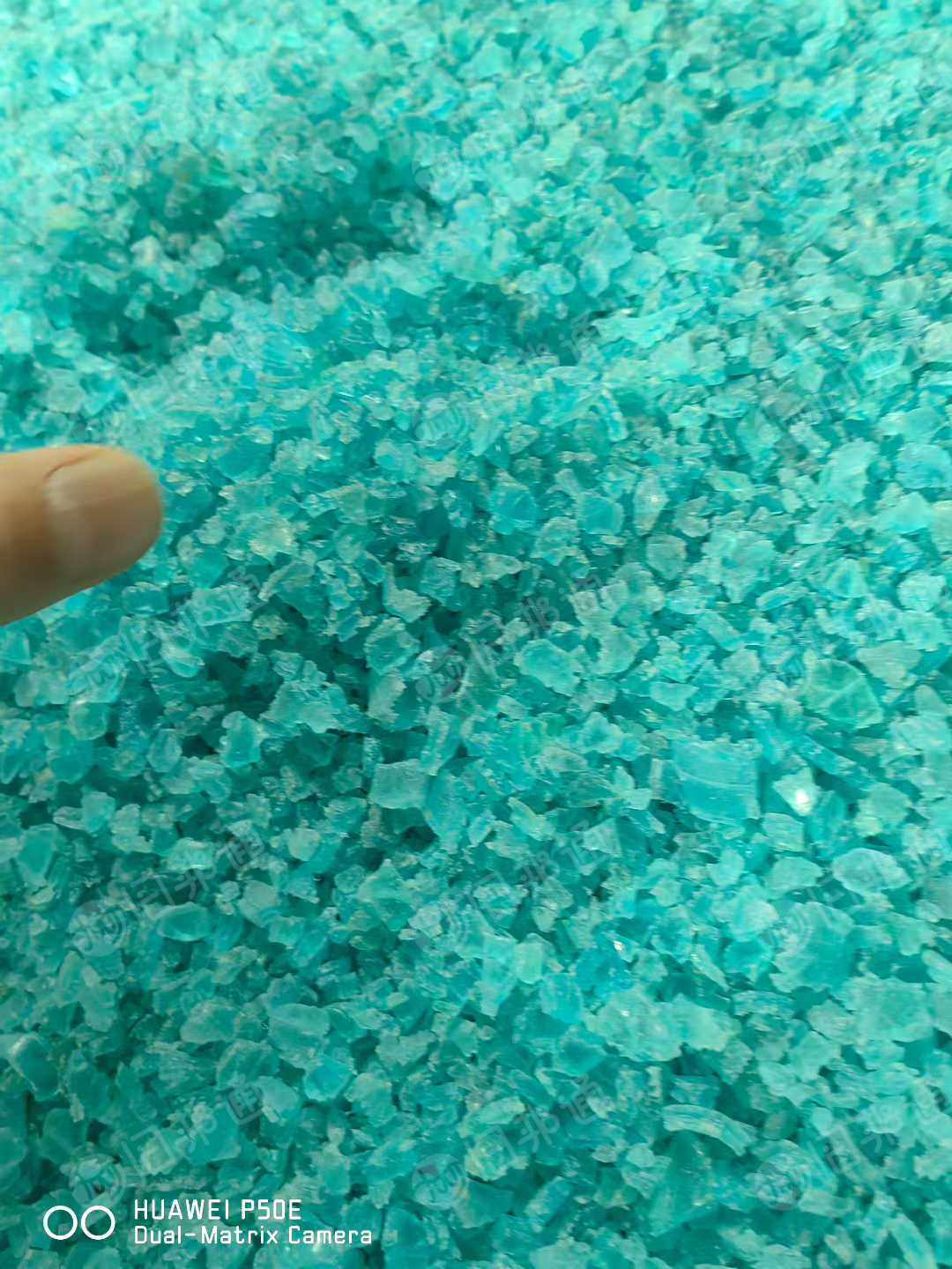 出售风电厂PVC钢丝管破碎料，一级PVC水管破碎料