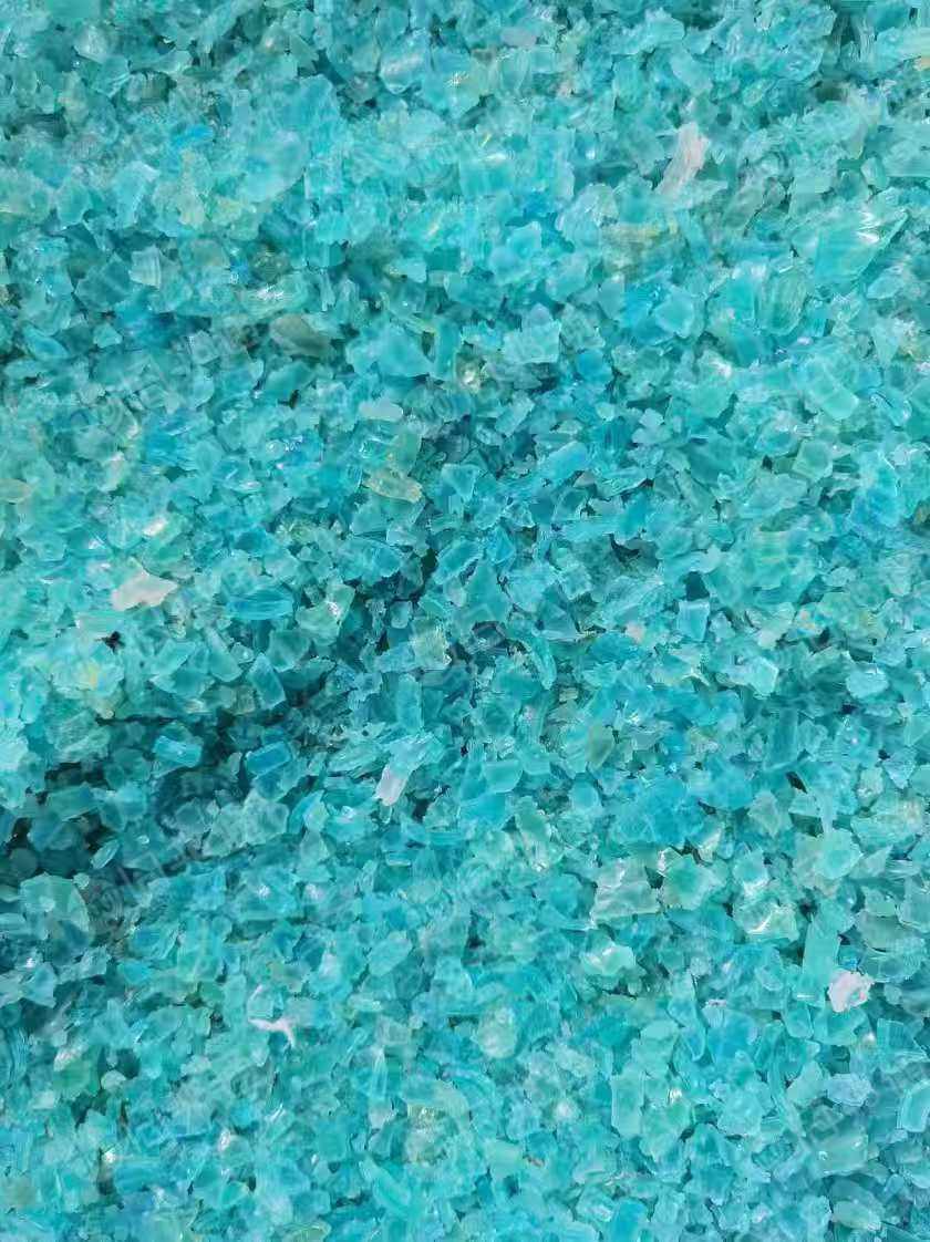 出售风电厂PVC钢丝管破碎料，一级PVC水管破碎料