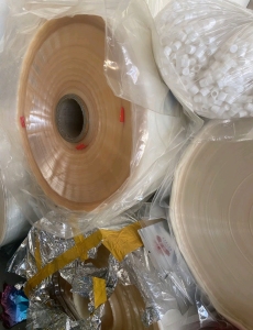 出售PE覆PA膜卷筒，PA膜1.5丝，PE膜10丝，现货5吨