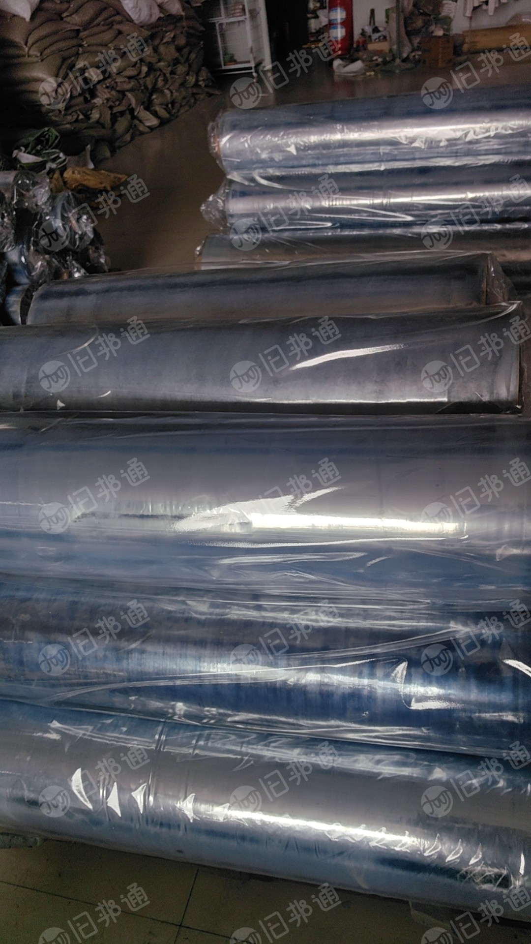 出售透明PVC软质膜，现货一挂车
