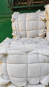 长期出售床垫厂拆下来的丝棉，丝棉料