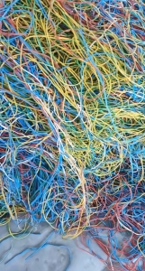 出售PVC电线皮废料，现货二十多吨