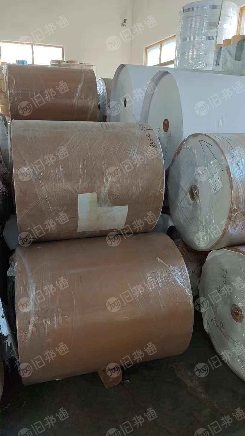 出售库存的卷筒双面铜版硅纸，克重180/200克