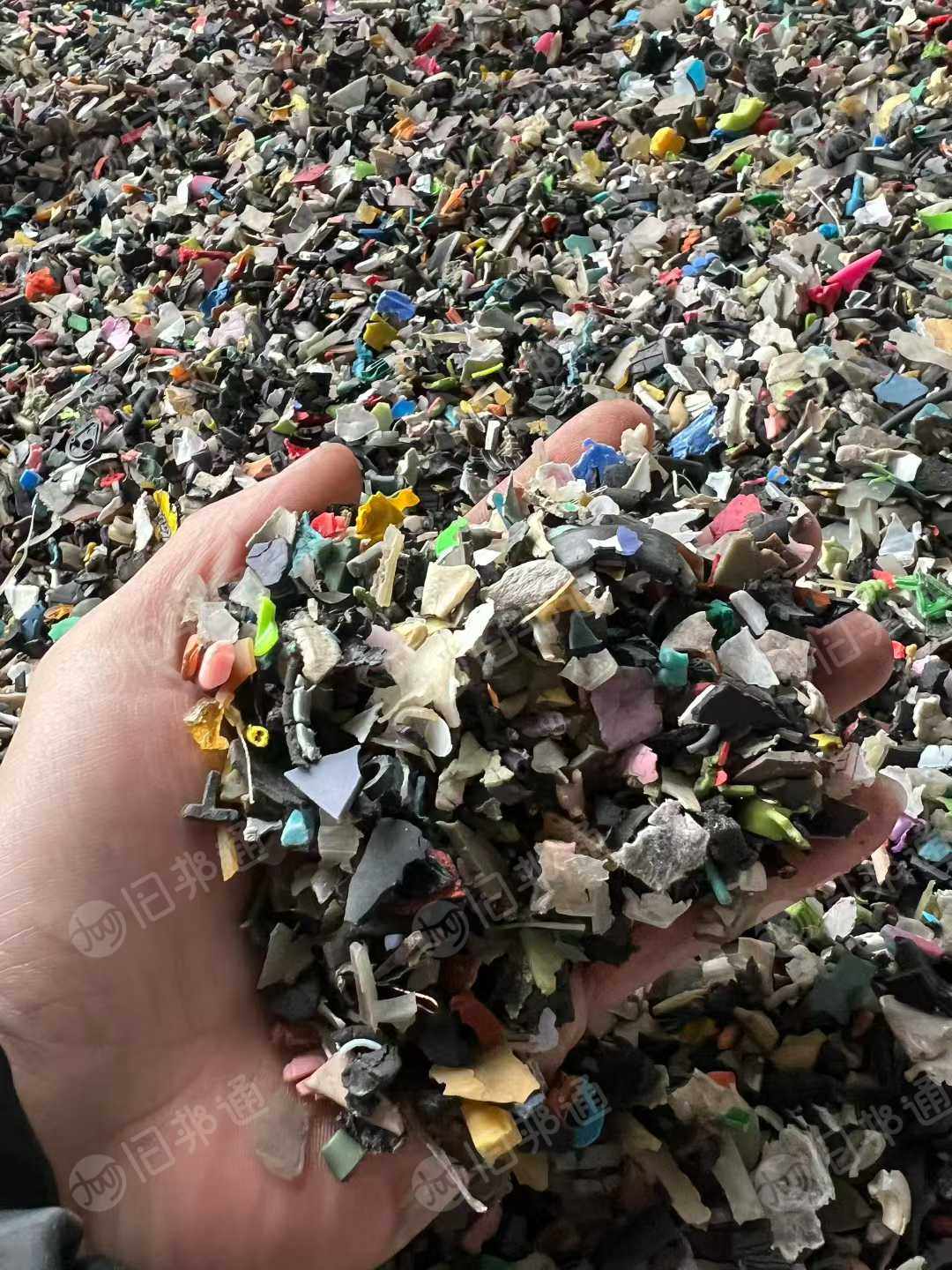 厂家长期回收静电分选橡胶破碎料