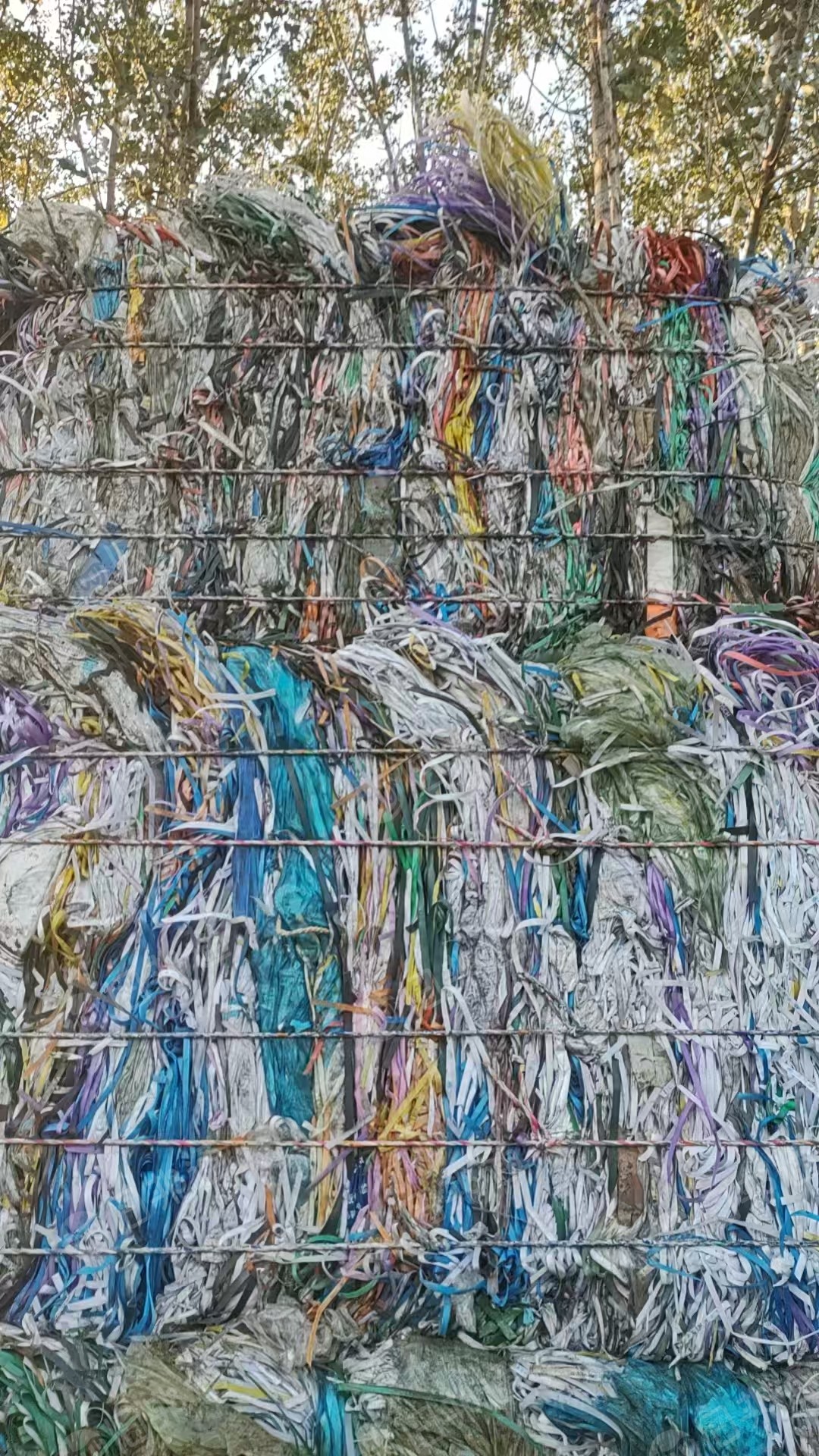 长期出售PP打包带废料，漂沉一起的