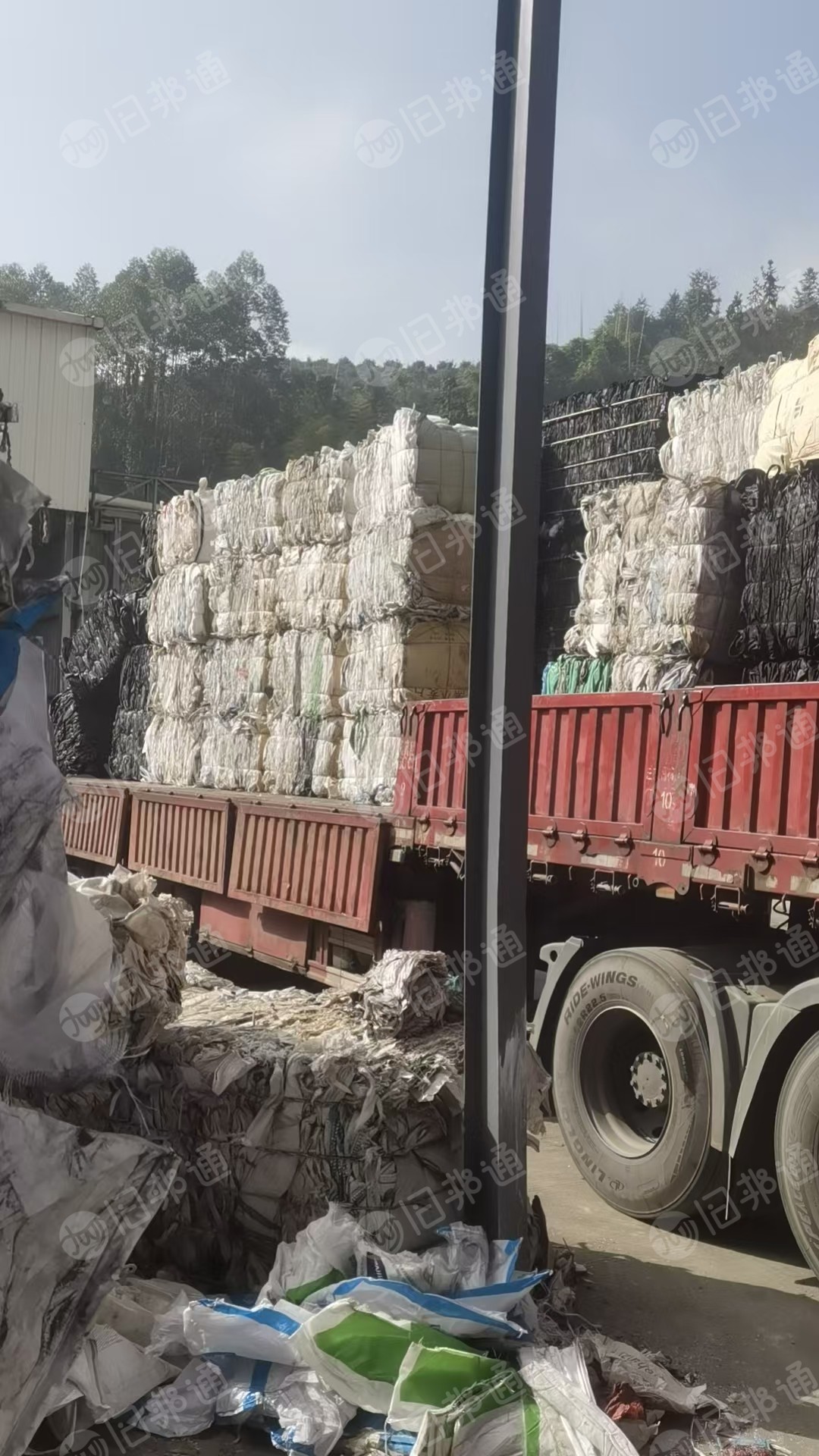 求购PP水洗编织袋太空袋子，造粒用