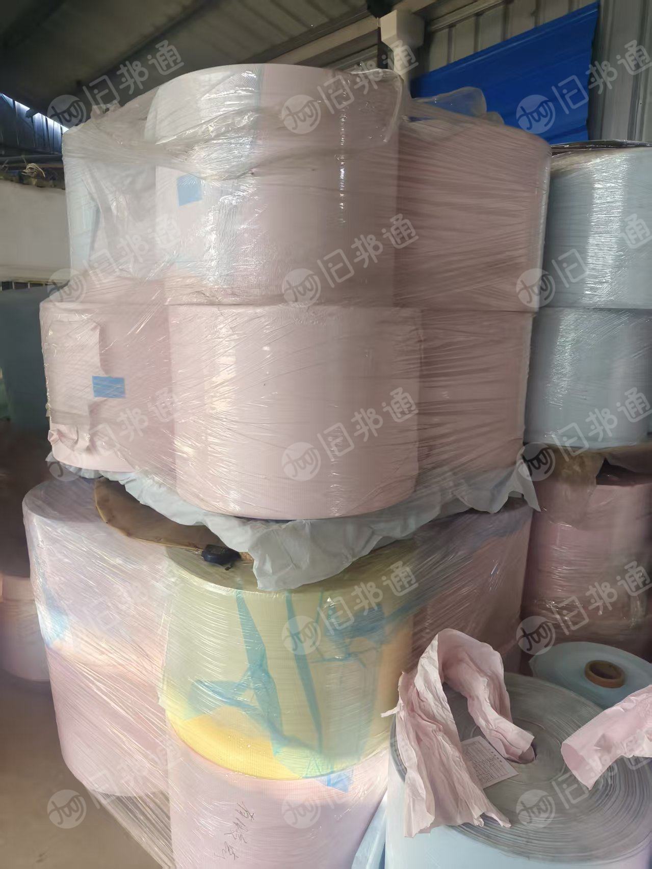 出售库存流延膜，库存卫生材料，现货有10吨左右，货在江苏泰州