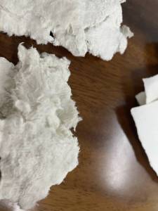 大量出售纯口杯纸浆，白度78，湿重4g，灰分5-6个