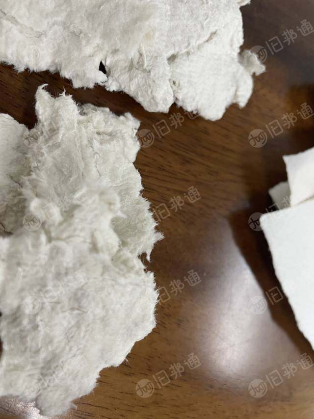 大量出售纯口杯纸浆，白度78，湿重4g，灰分5-6个