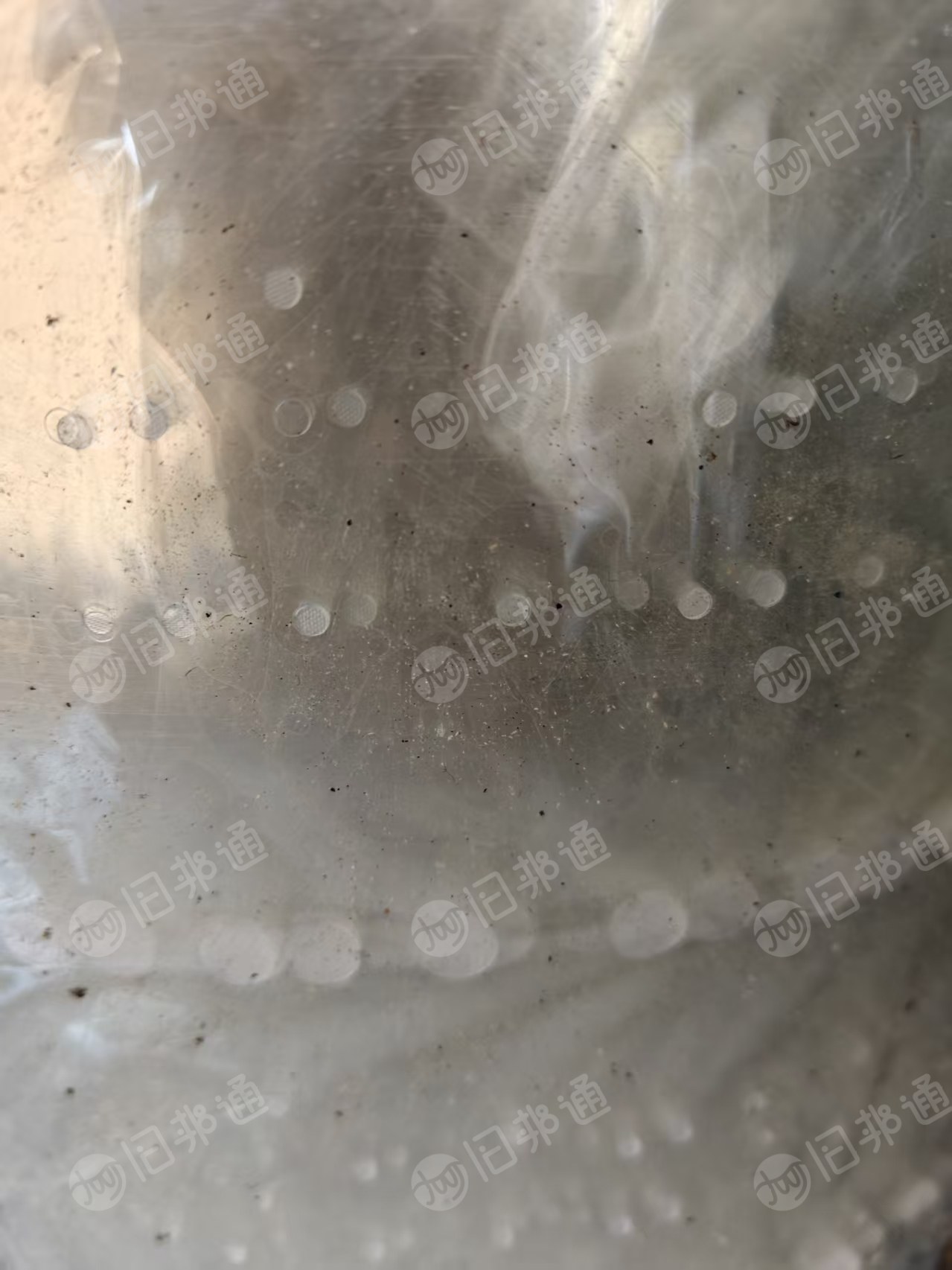 大量出售PET带胶膜废料，上面一点一点的是胶，现货50吨左右