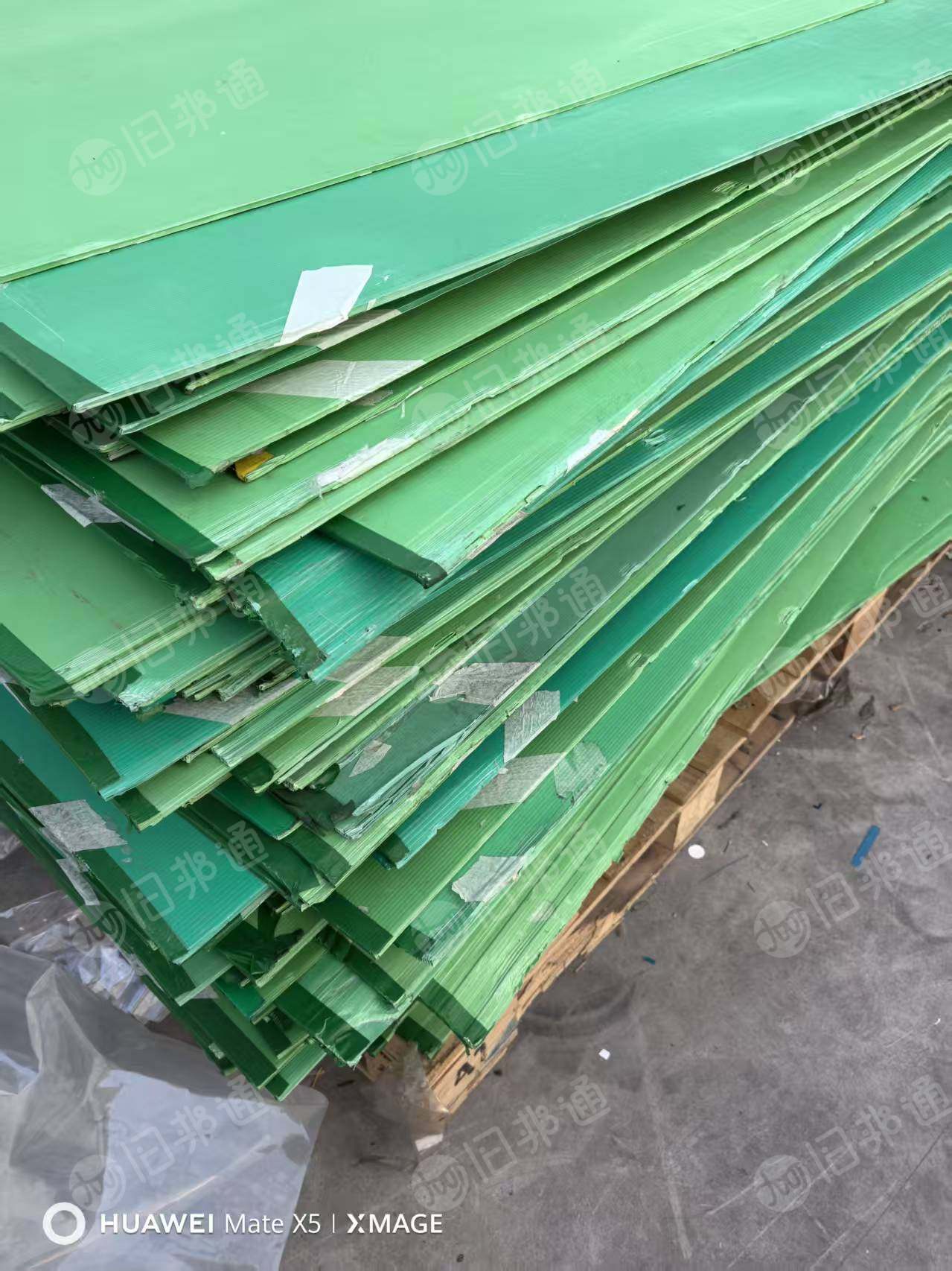 出售绿色PP空心板，全漂的，现货几十吨