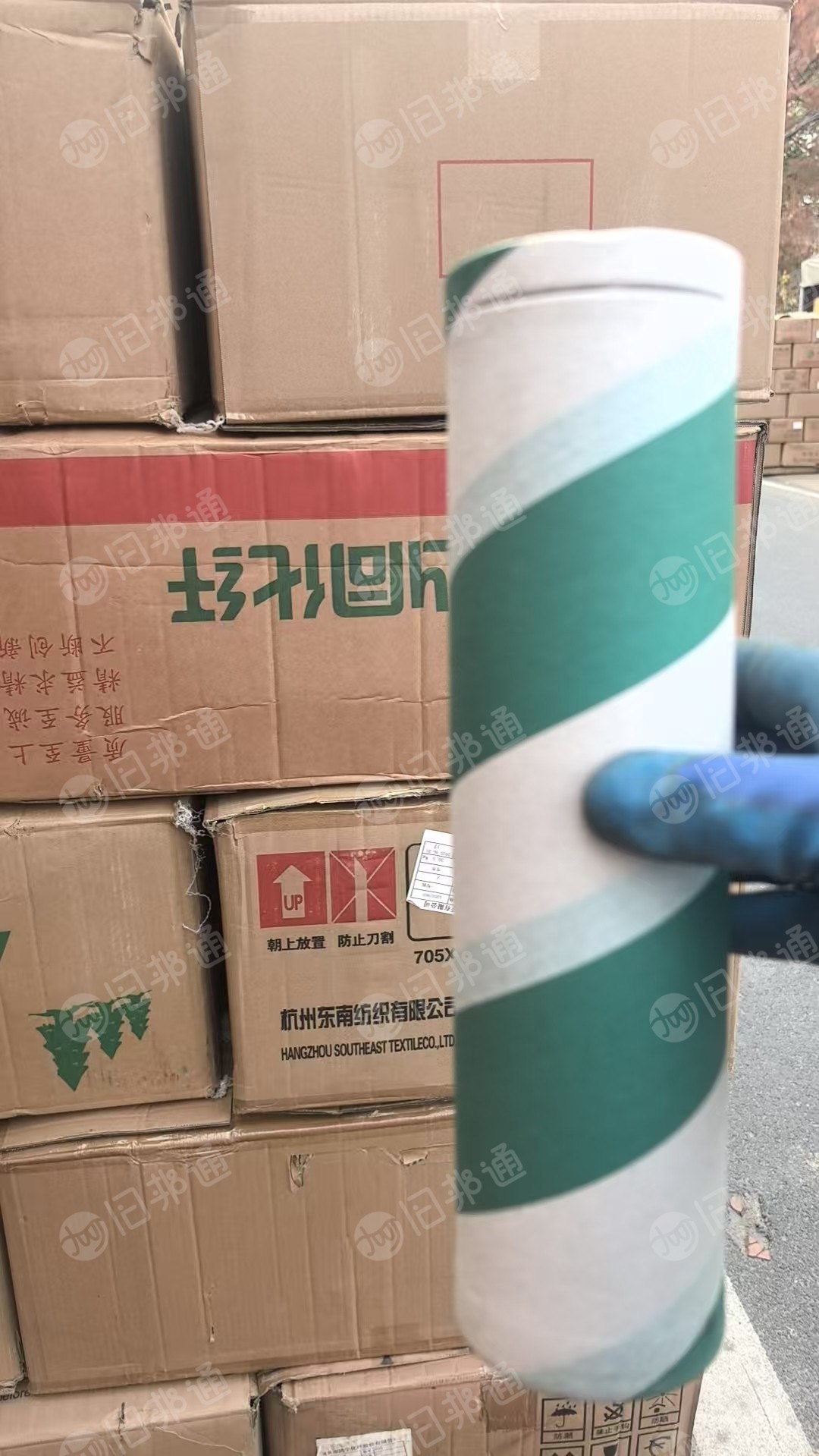 长期大量回收纺织彩管，可再利用的