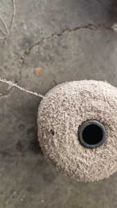 长期出售7.5支的半边绒，库存棉纱，现货三四吨