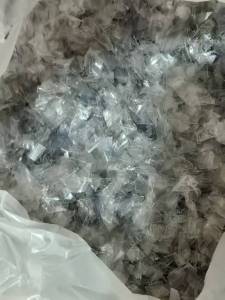 出售大理石膜破碎料，厚度15丝左右，现货几吨