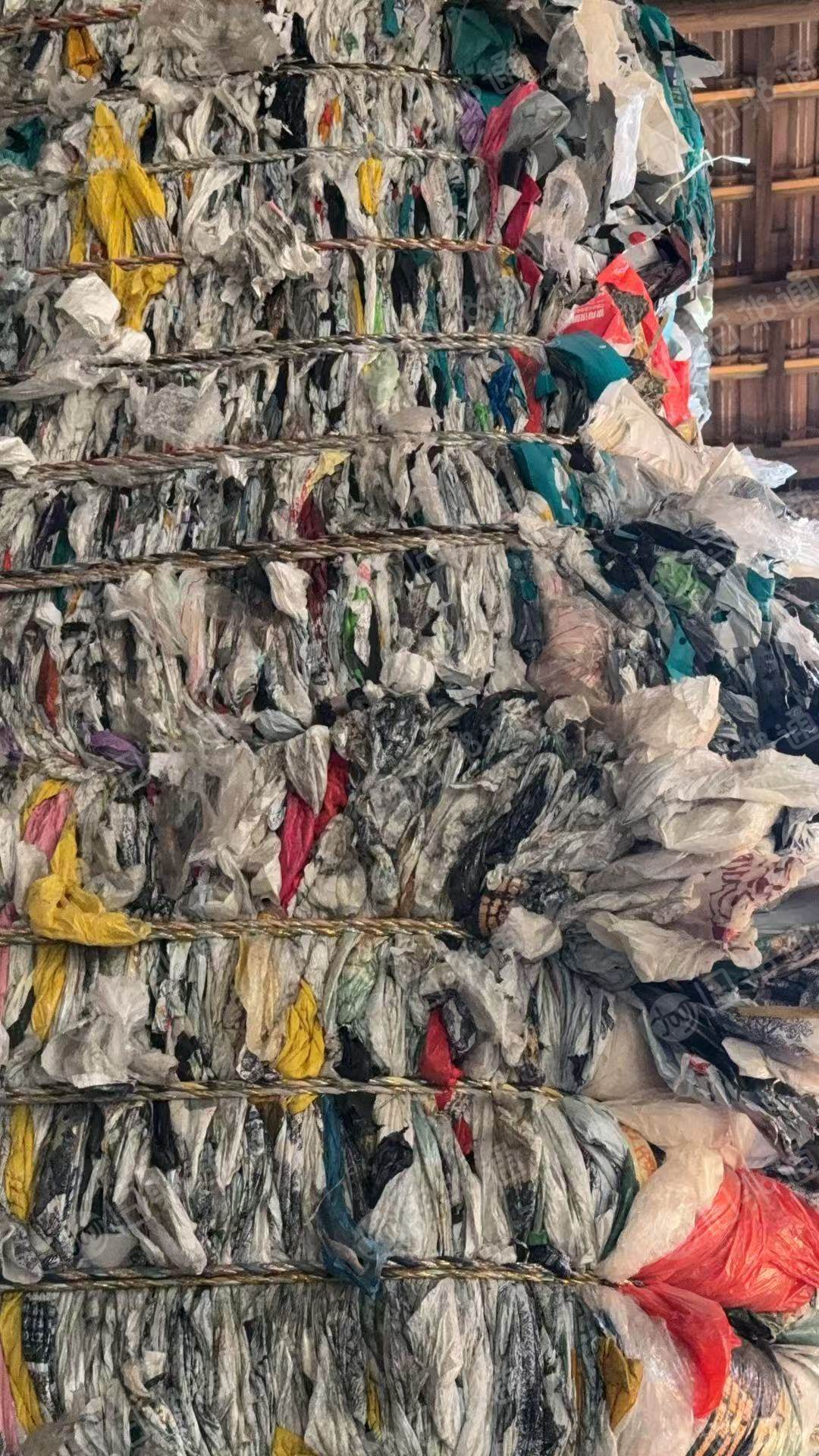 出售PE快递袋废料，现货十几吨