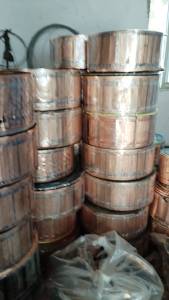 厂家回收各种铜箔带塑料，带胶的复合金属