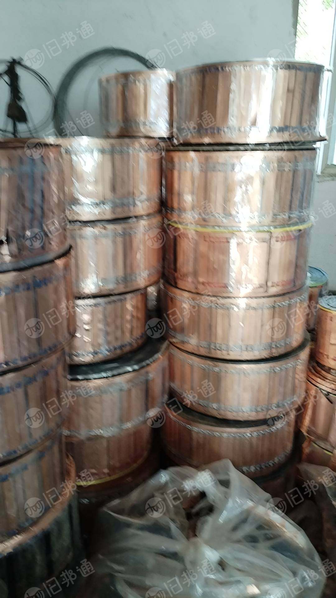 厂家回收各种铜箔带塑料，带胶的复合金属