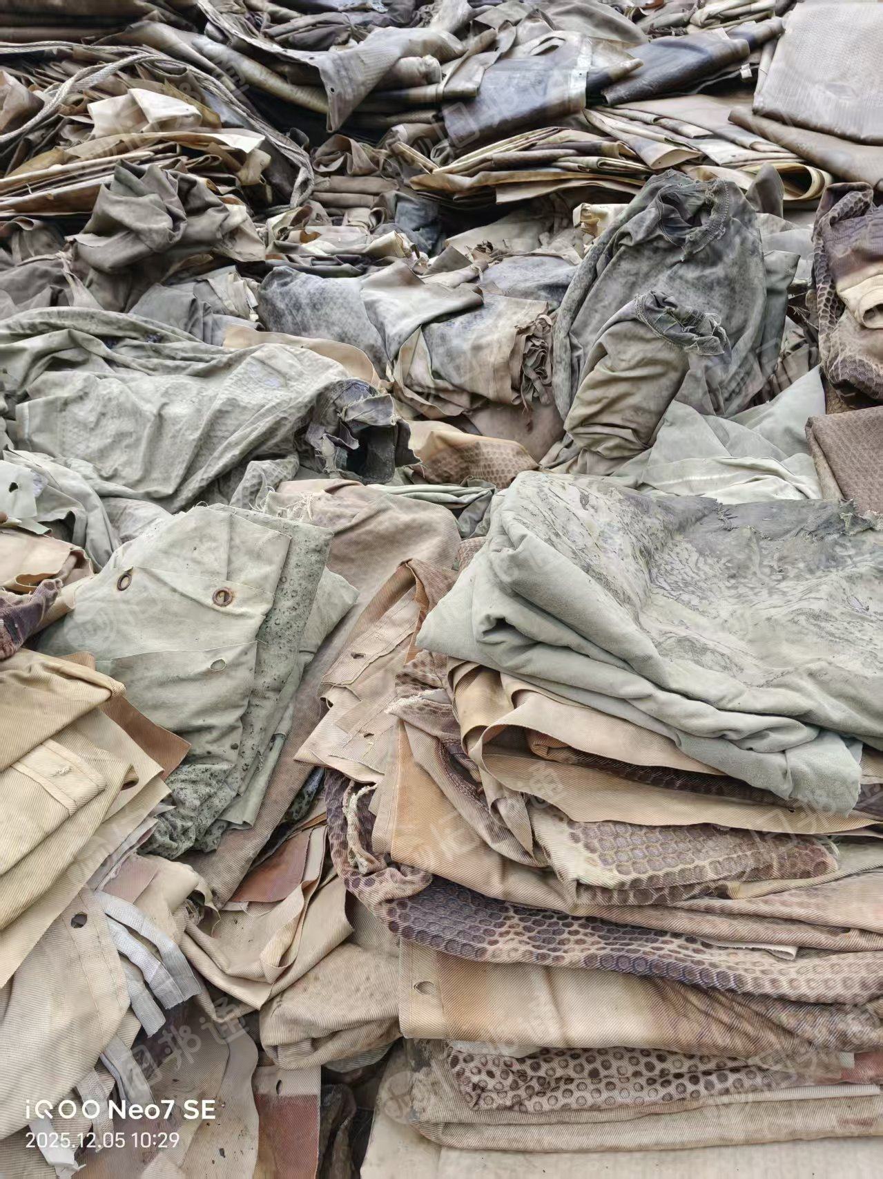 长期出售锰矿厂下来的涤纶过滤布，现货200吨