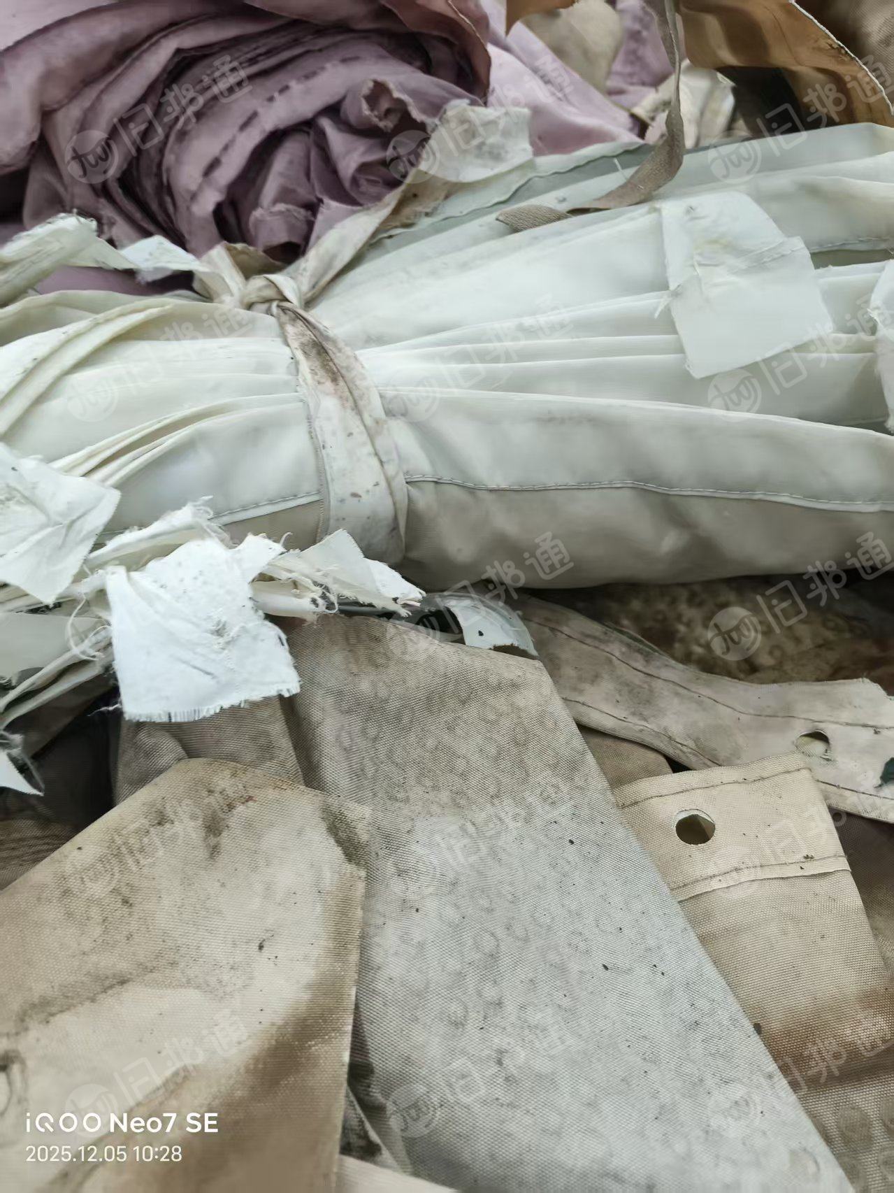 长期出售锰矿厂下来的涤纶过滤布，现货200吨