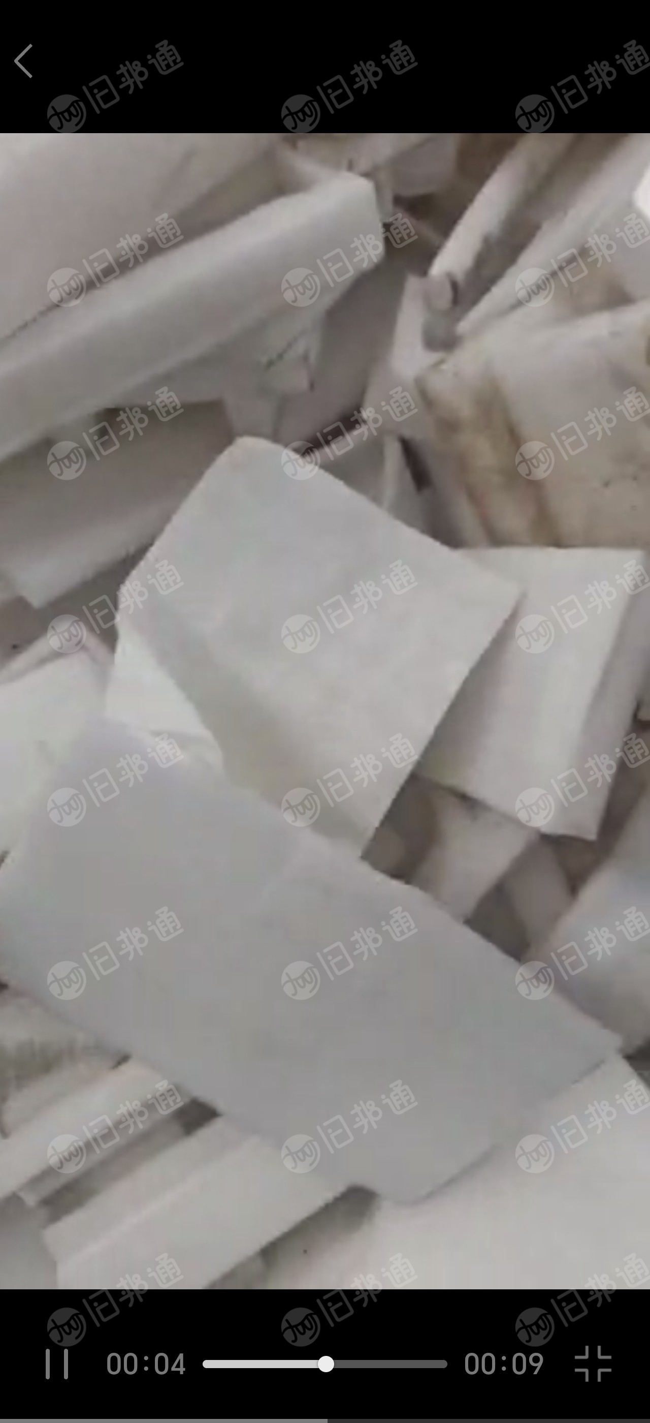 长期回收珍珠棉废料，不覆膜的