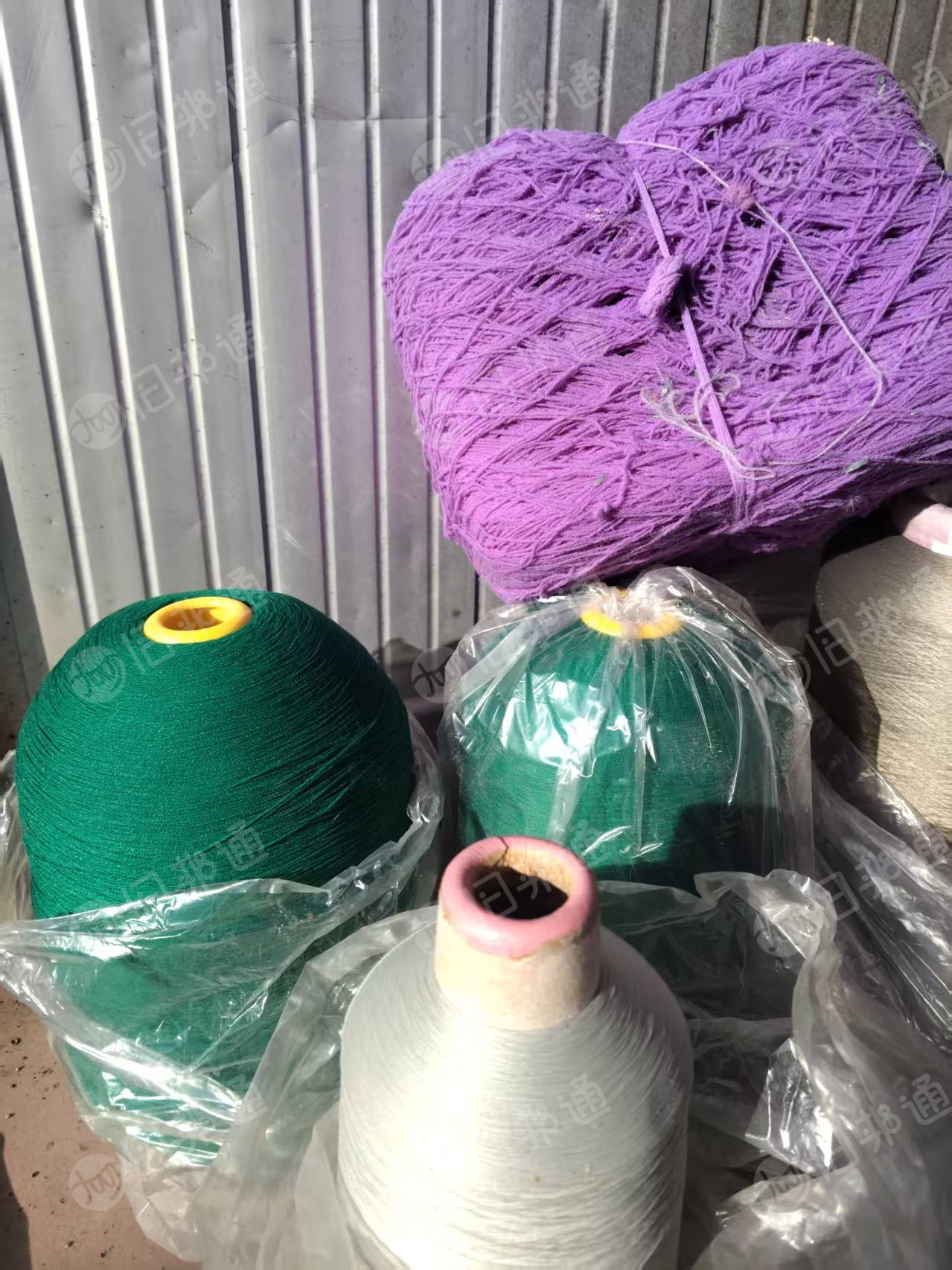 袜子厂不干了处理锦纶弹力丝，正品尼龙丝，面包锦纶