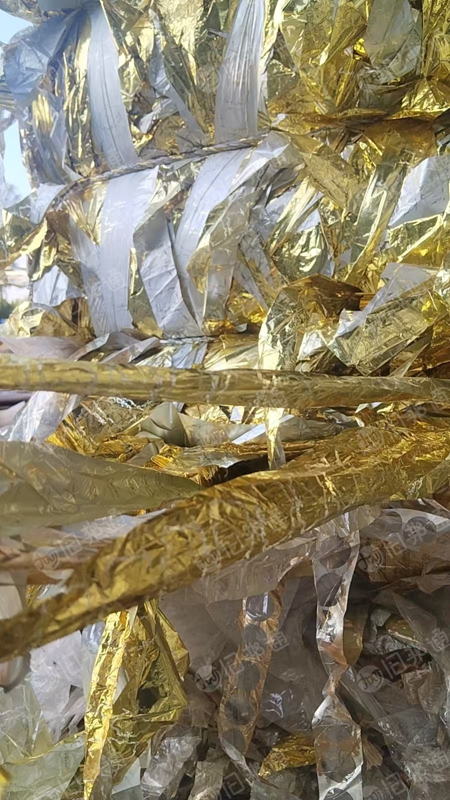 现货处理一批PET反光膜，涤纶材质的，现货16吨，货在山东济宁