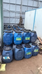 求购二手小蓝桶，50L，每个月需要一两千个