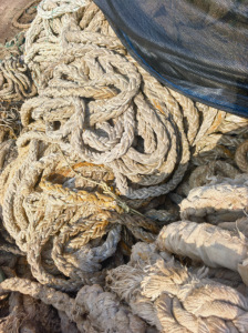 长期出售丙纶绳子，丙纶缆绳，可以造粒用的，在浙江舟山