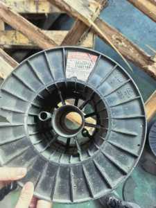 出售PS焊丝盘毛料，现货600个