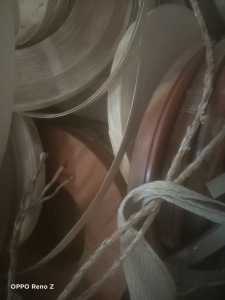 出售PVC封边条毛料，有整盘的