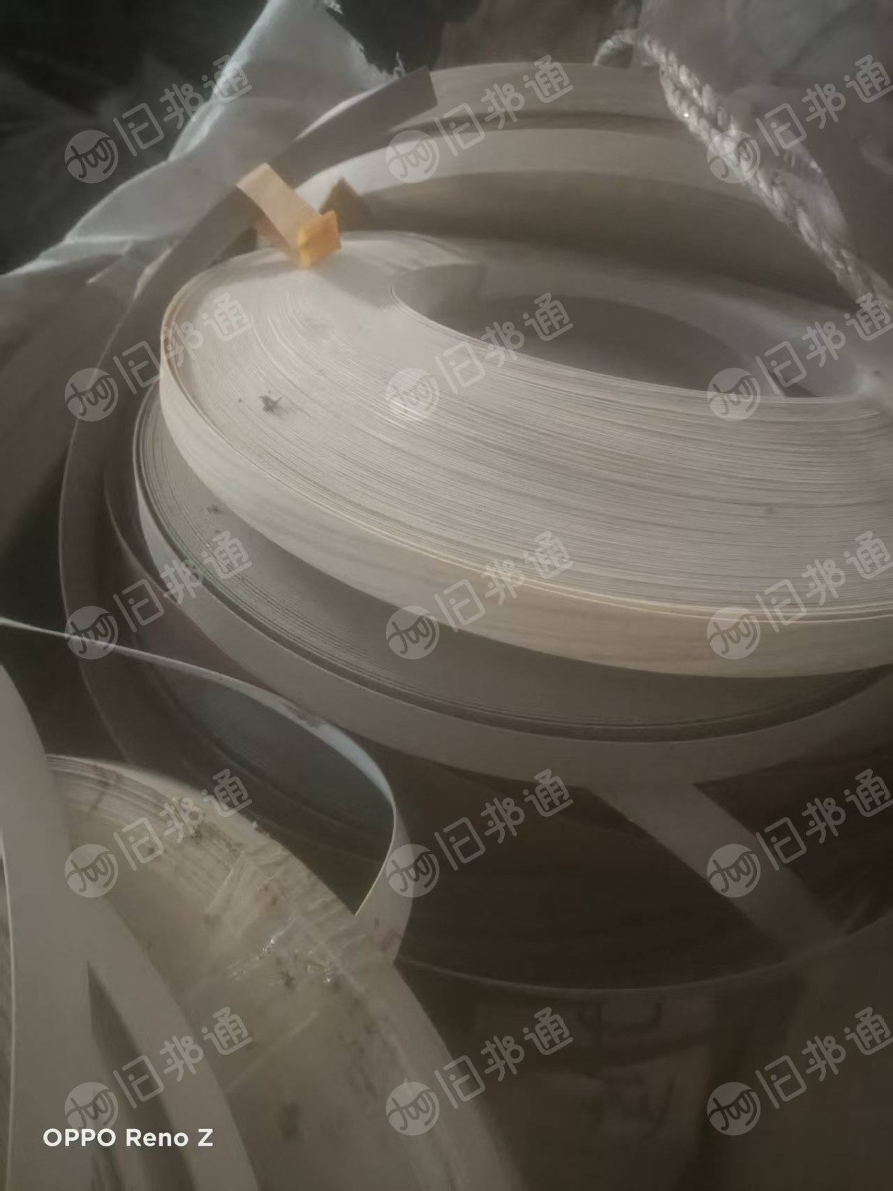 出售PVC封边条毛料，有整盘的